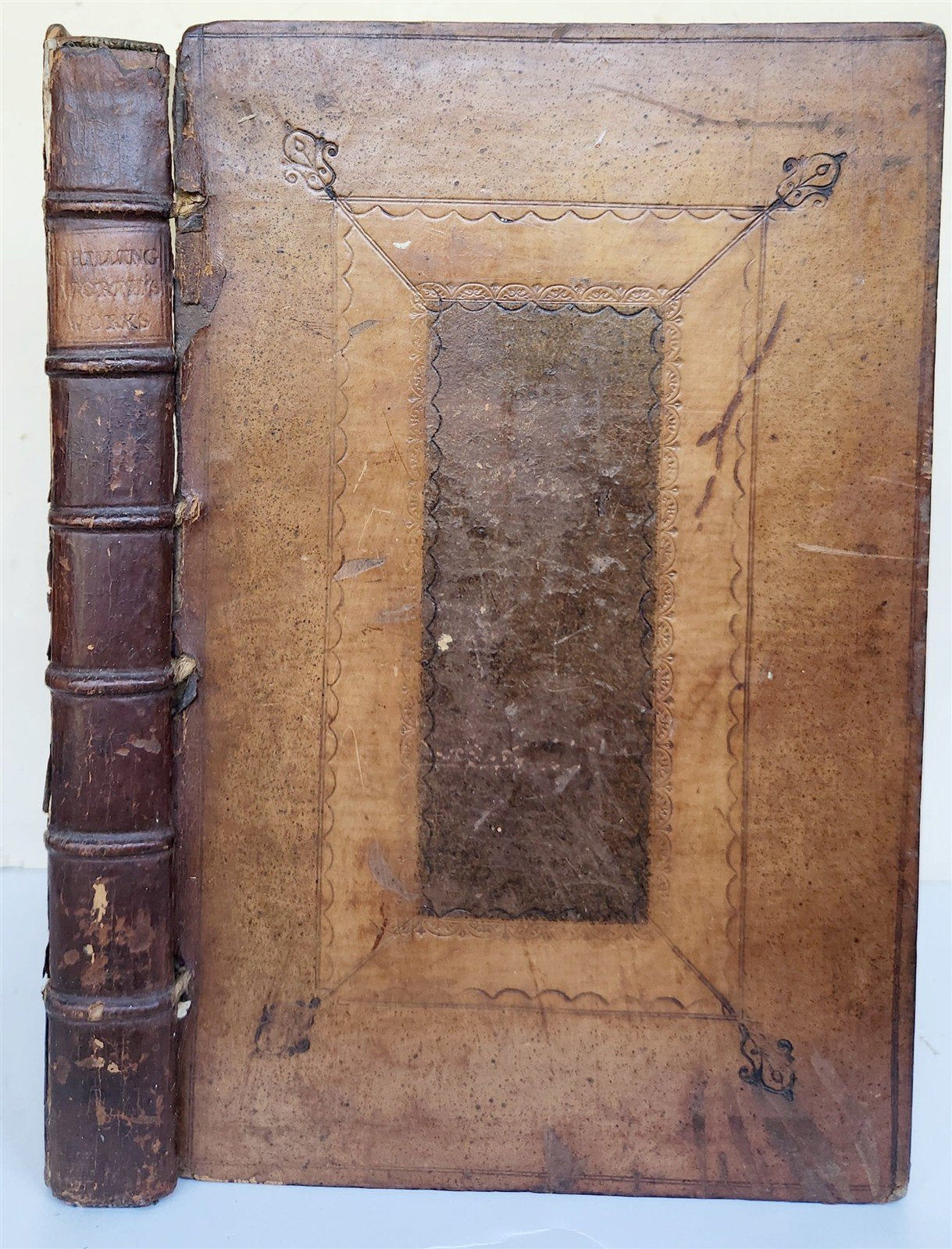 1727 PROTESTANT SERMONS antique WORKS OF WILLIAM CHILLINGWORTH folio
