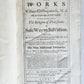 1727 PROTESTANT SERMONS antique WORKS OF WILLIAM CHILLINGWORTH folio