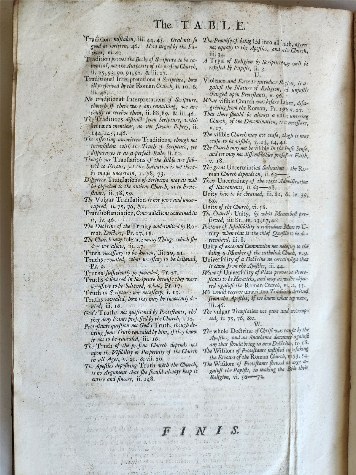 1727 PROTESTANT SERMONS antique WORKS OF WILLIAM CHILLINGWORTH folio