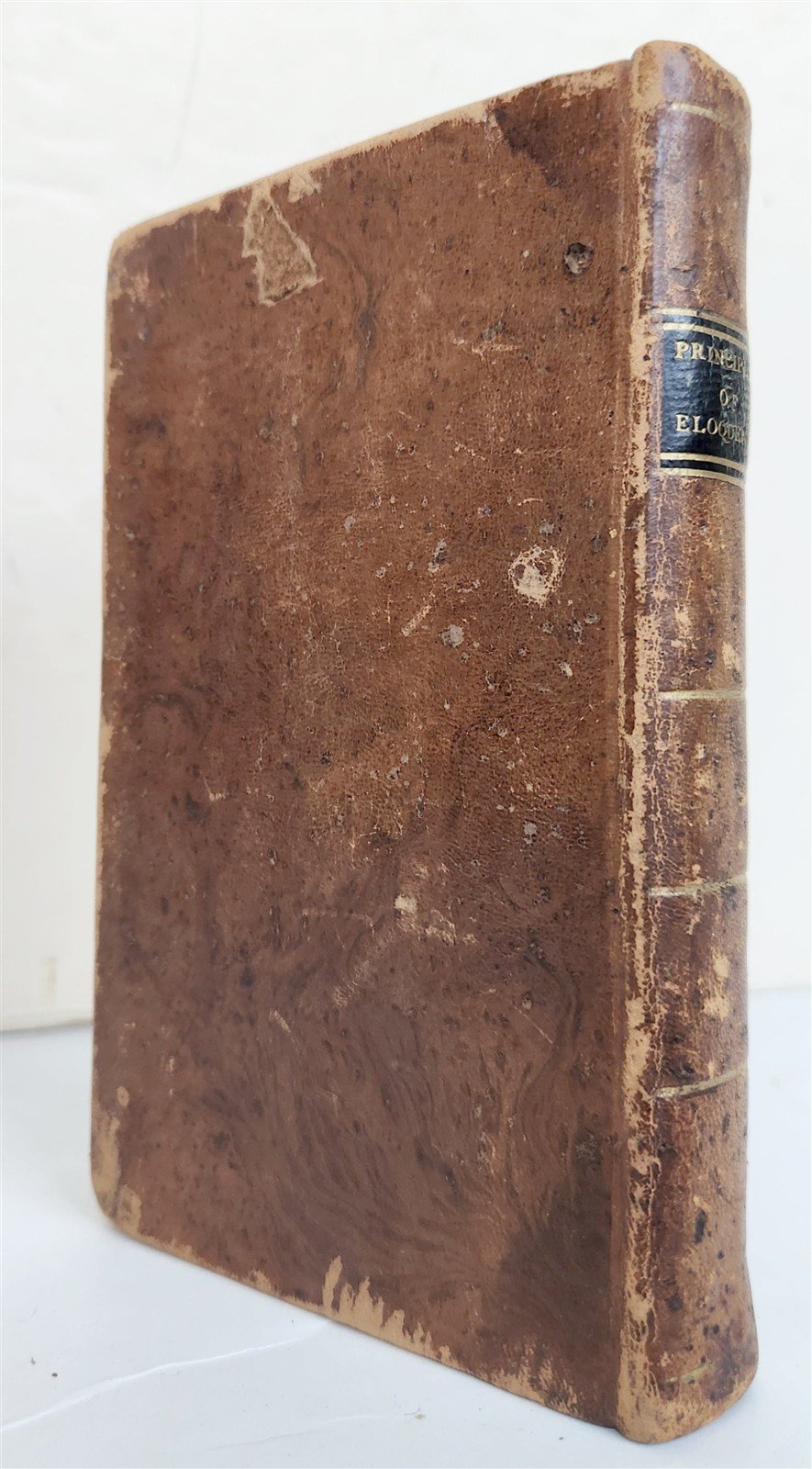 1797 THE PRINCIPLES of ELOQUENCE: antique First American Edition ALBANY