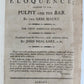 1797 THE PRINCIPLES of ELOQUENCE: antique First American Edition ALBANY