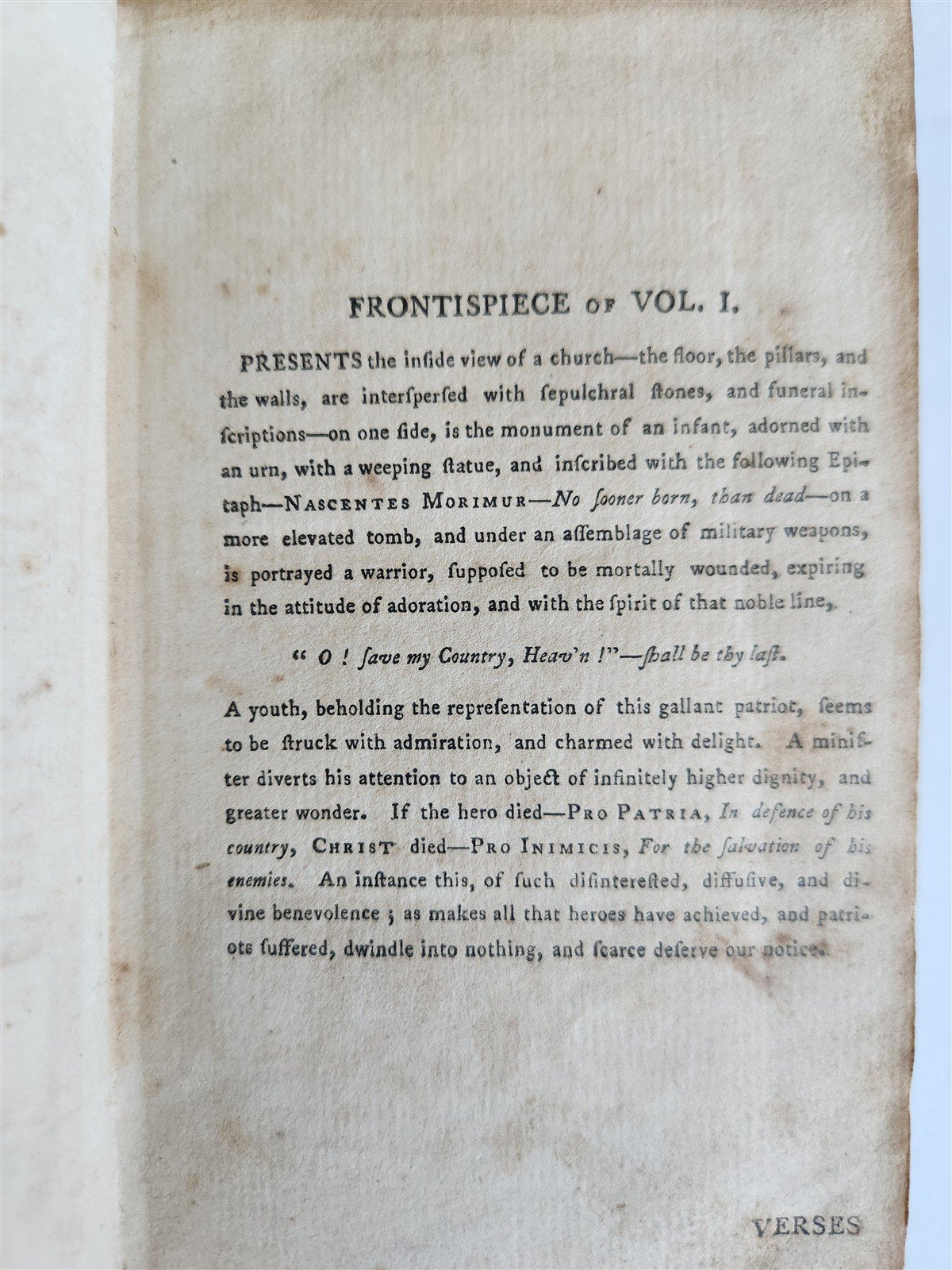 1789 MEDITATIONS and CONTEMPLATIONS antique First Worcester Edition AMERICANA