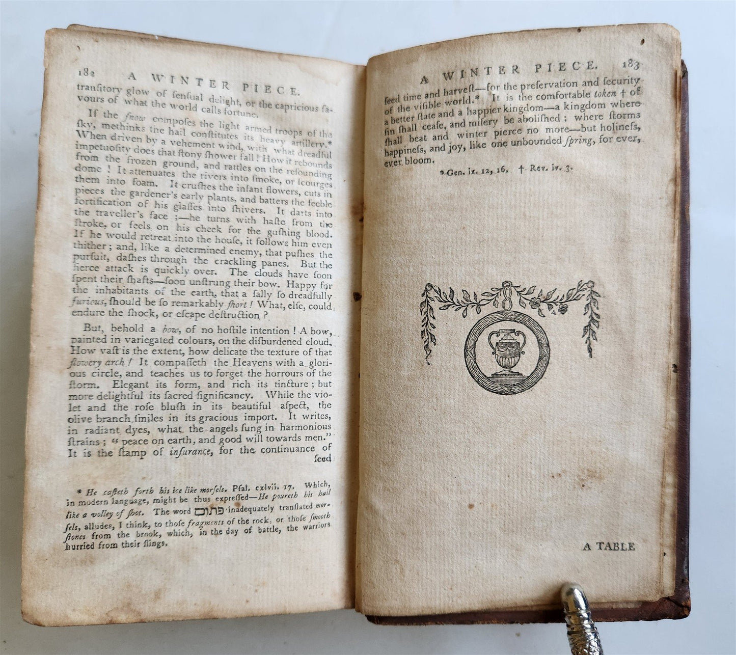 1789 MEDITATIONS and CONTEMPLATIONS antique First Worcester Edition AMERICANA
