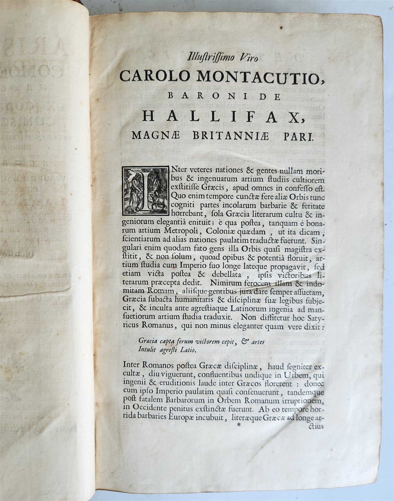 1710 ARISTOPHANIS Comoediae Undecim antique MASSIVE FOLIO