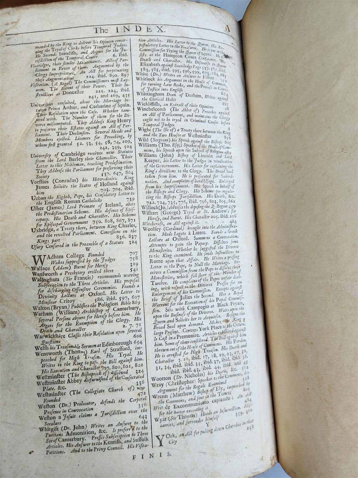 1708 ECCLESIASTICAL HISTORY of GREAT BRITAIN 2 VOLUMES antique MASSIVE FOLIOS