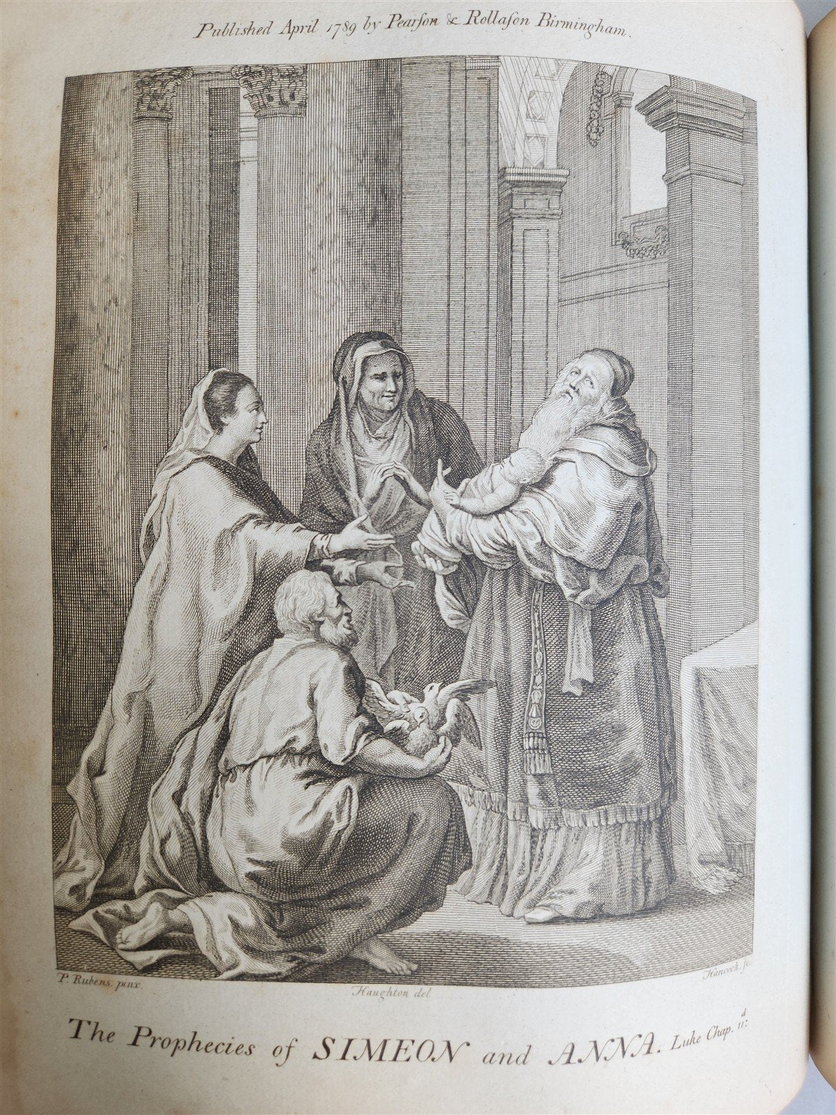 1788 BIBLE in ENGLISH antique ILLUSTRATED