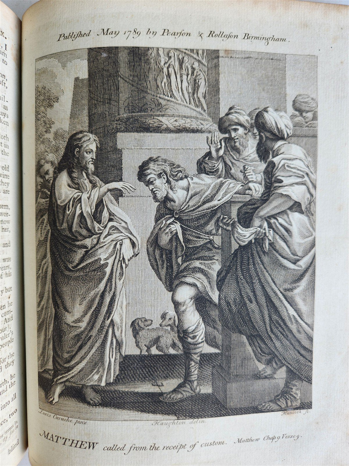 1788 BIBLE in ENGLISH antique ILLUSTRATED