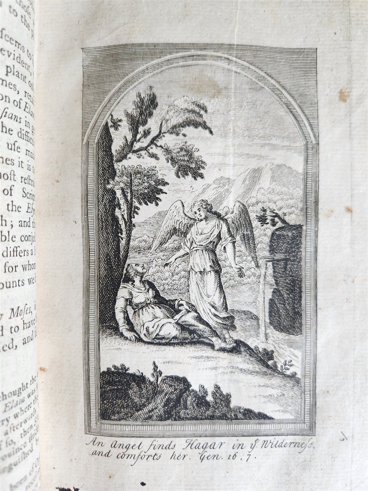1738 BIBLE OLD AND NEW TESTAMENT HISTORY in ENGLISH antique ILLUSTRATED