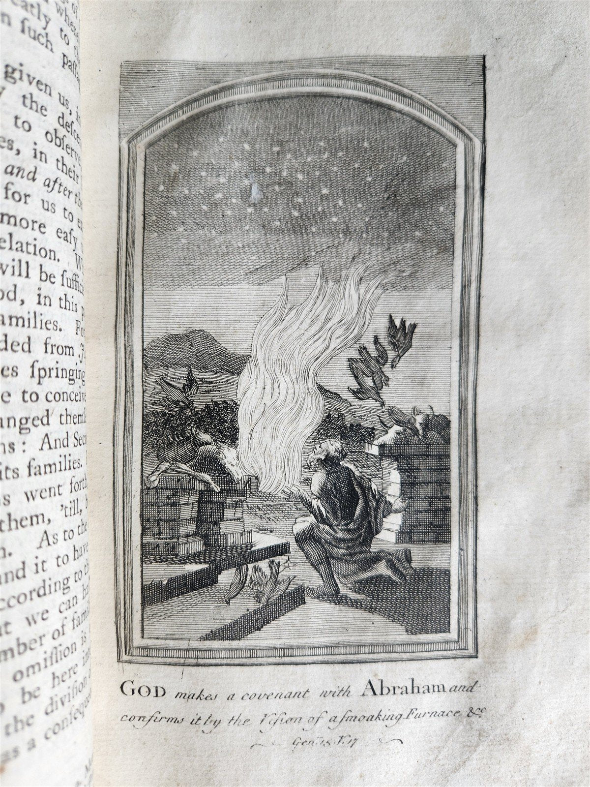1738 BIBLE OLD AND NEW TESTAMENT HISTORY in ENGLISH antique ILLUSTRATED