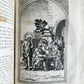 1738 BIBLE OLD AND NEW TESTAMENT HISTORY in ENGLISH antique ILLUSTRATED