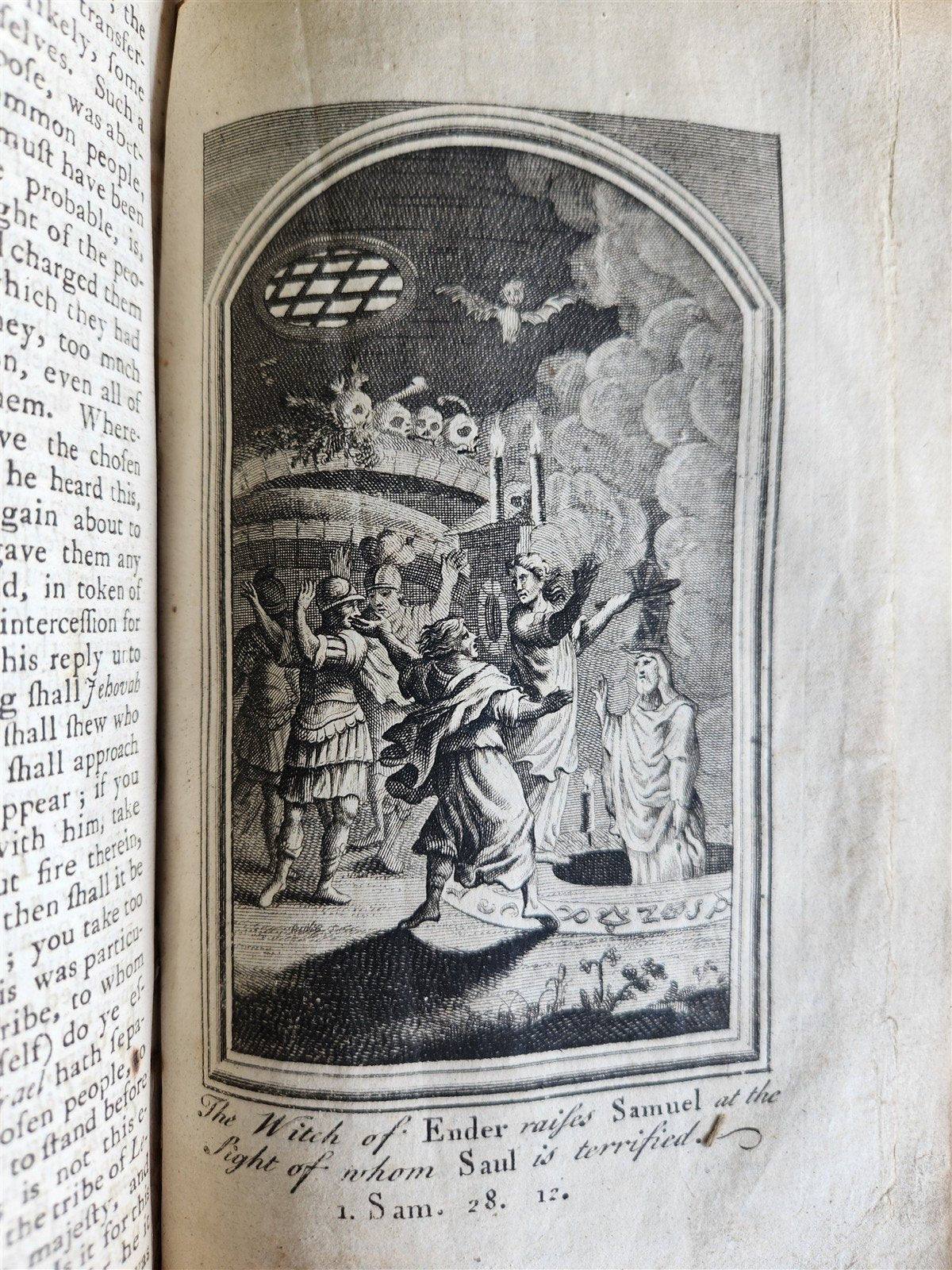 1738 BIBLE OLD AND NEW TESTAMENT HISTORY in ENGLISH antique ILLUSTRATED
