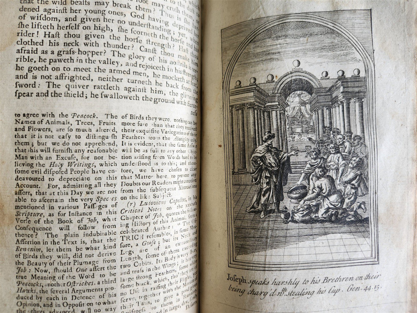 1738 BIBLE OLD AND NEW TESTAMENT HISTORY in ENGLISH antique ILLUSTRATED