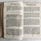 1706 BOOK OF COMMON PRAYER in ENGLISH antique FOLIO