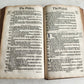 1706 BOOK OF COMMON PRAYER in ENGLISH antique FOLIO