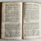 1706 BOOK OF COMMON PRAYER in ENGLISH antique FOLIO