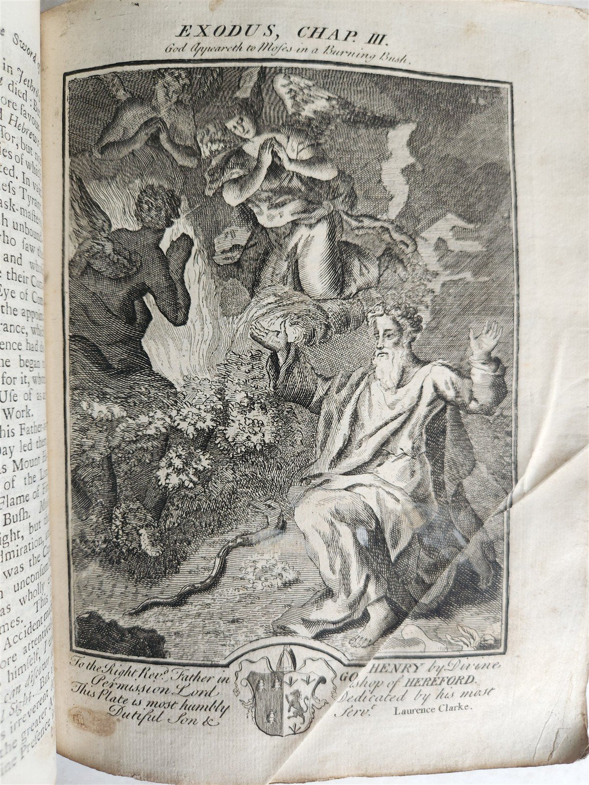 1739 BIBLE HISTORY in ENGLISH antique ILLUSTRATED OLD AND NEW TESTAMENT