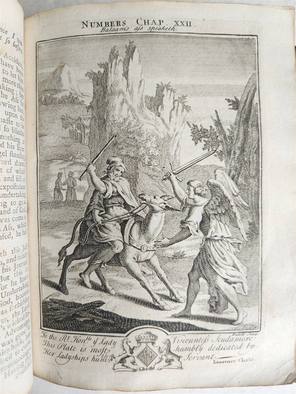 1739 BIBLE HISTORY in ENGLISH antique ILLUSTRATED OLD AND NEW TESTAMENT