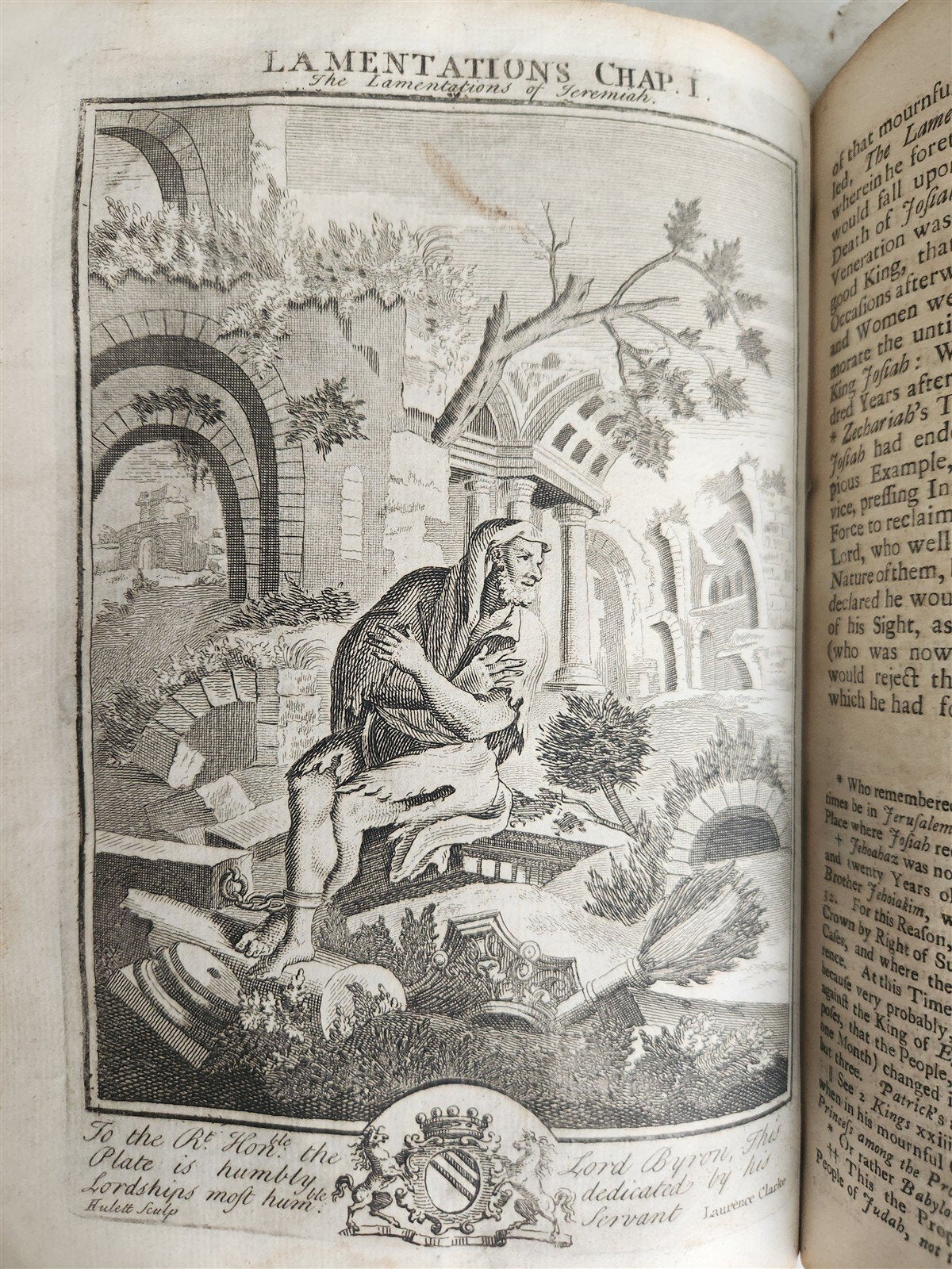 1739 BIBLE HISTORY in ENGLISH antique ILLUSTRATED OLD AND NEW TESTAMENT