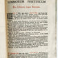 1781 BREVIARIUM ROMANUM antique PLANTIN decreto Sacro Sancti Concilii Tridentini