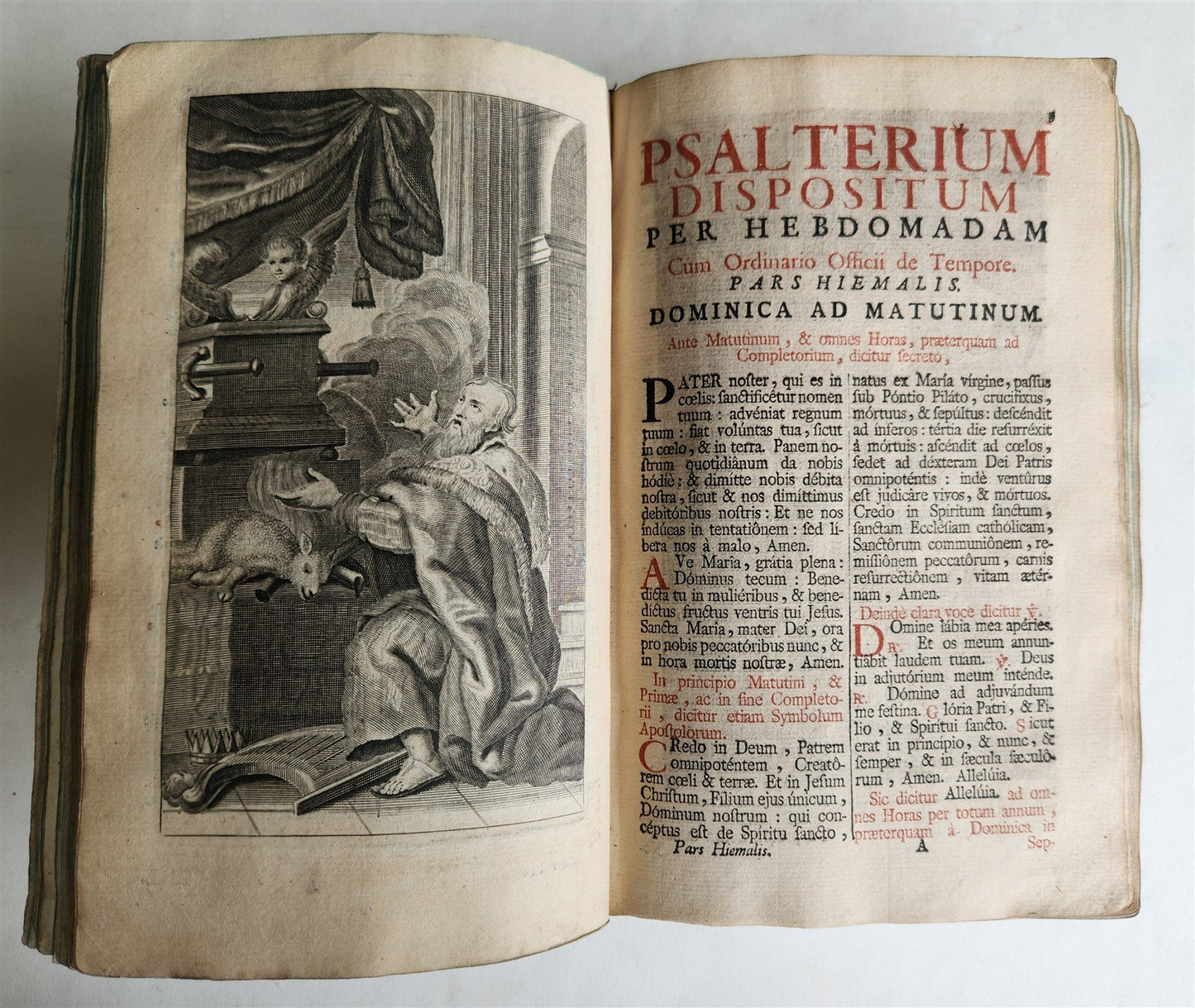 1781 BREVIARIUM ROMANUM antique PLANTIN decreto Sacro Sancti Concilii Tridentini