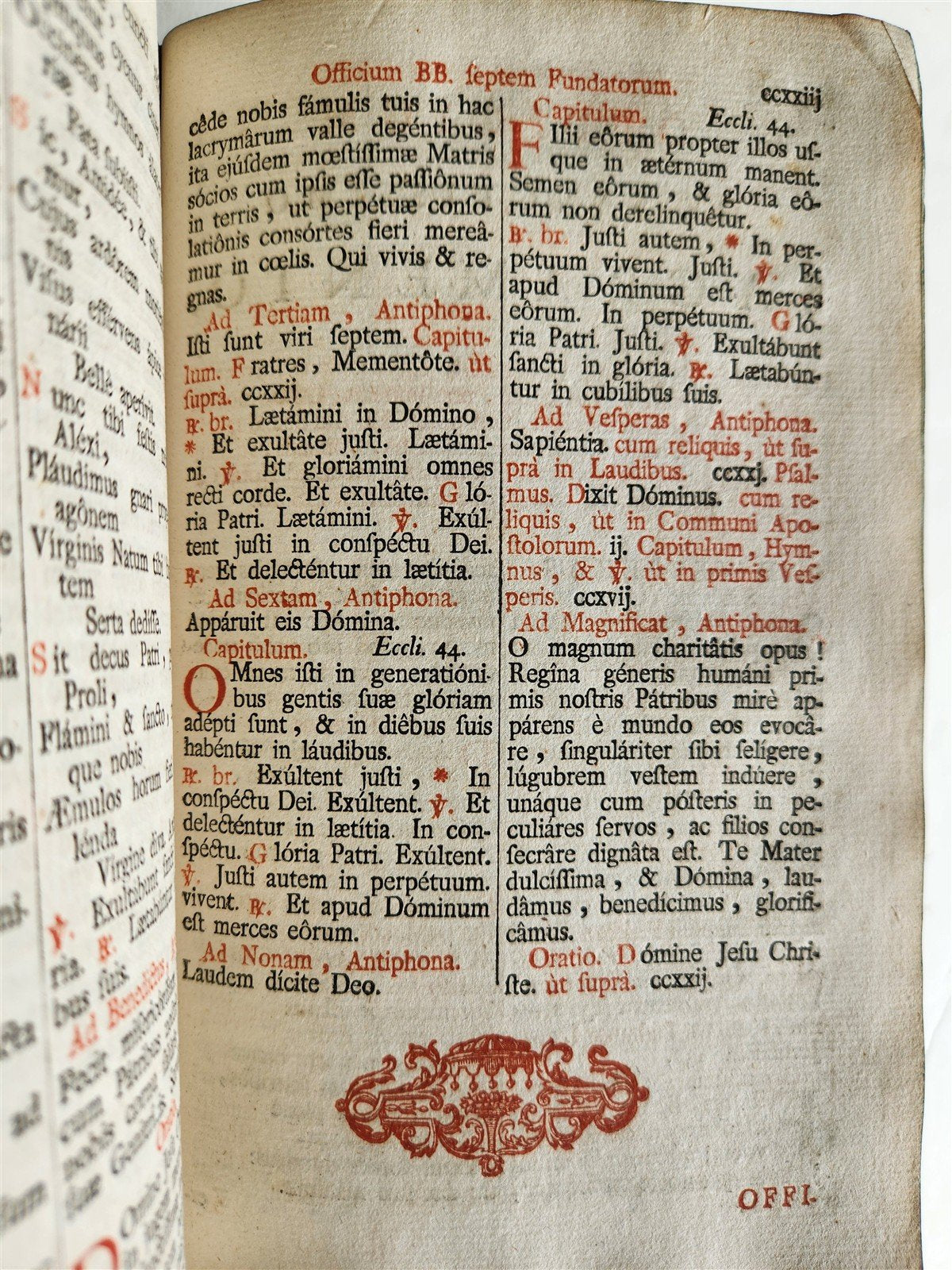 1781 BREVIARIUM ROMANUM antique PLANTIN decreto Sacro Sancti Concilii Tridentini