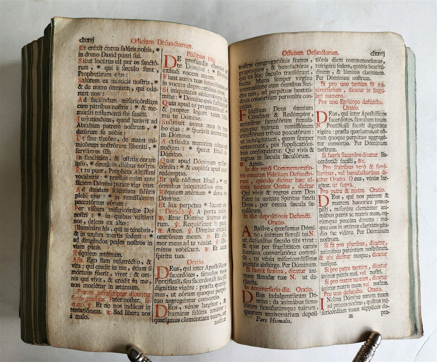 1781 BREVIARIUM ROMANUM antique PLANTIN decreto Sacro Sancti Concilii Tridentini
