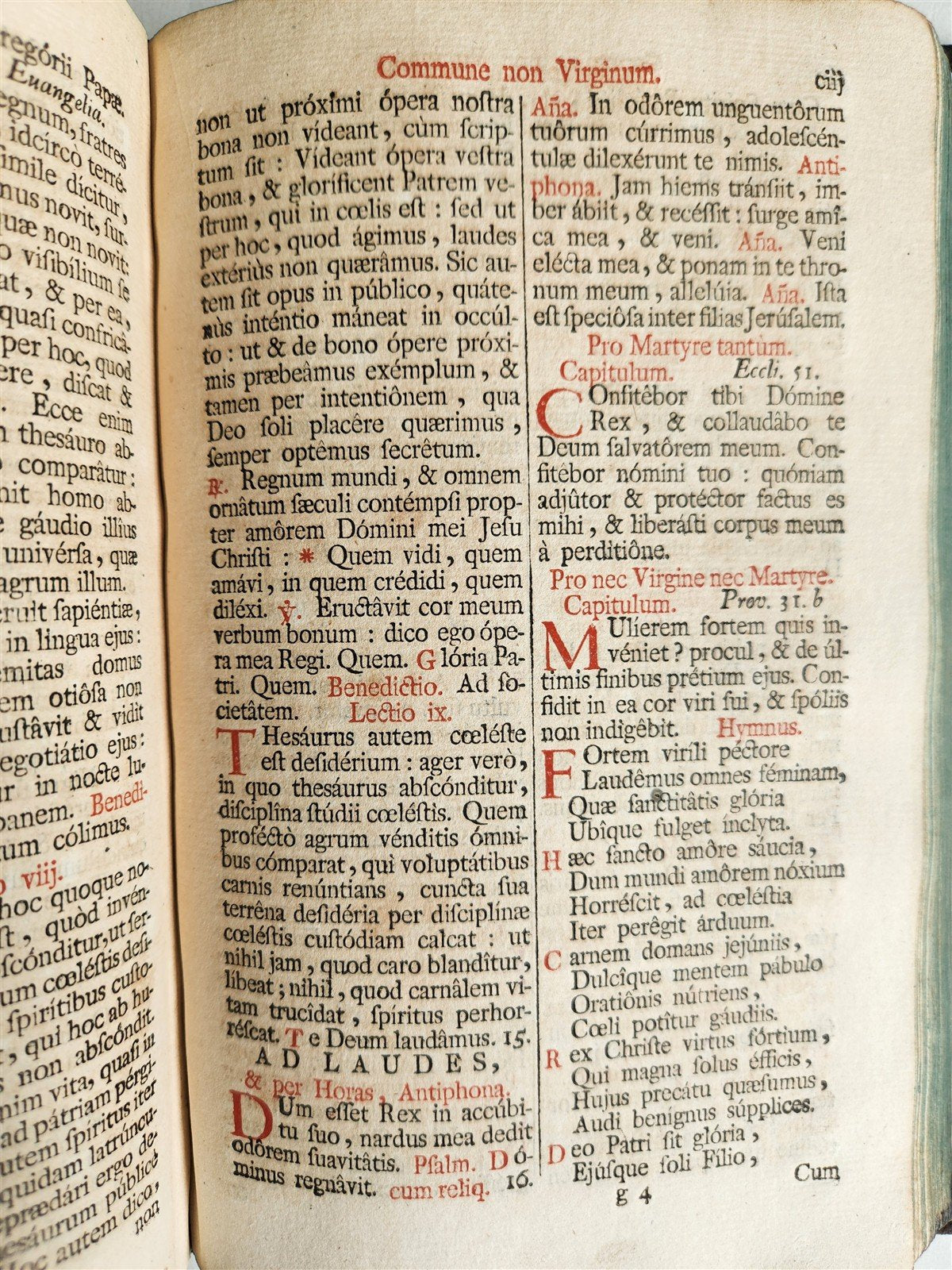1781 BREVIARIUM ROMANUM antique PLANTIN decreto Sacro Sancti Concilii Tridentini