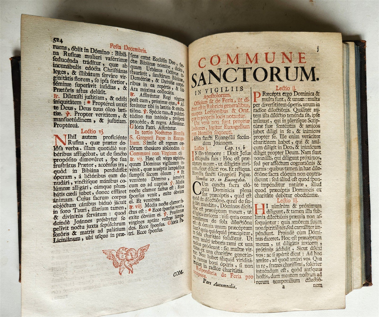 1781 BREVIARIUM ROMANUM 'Sacro Sancti Concilii Tridentini' antique PLANTIN PRESS