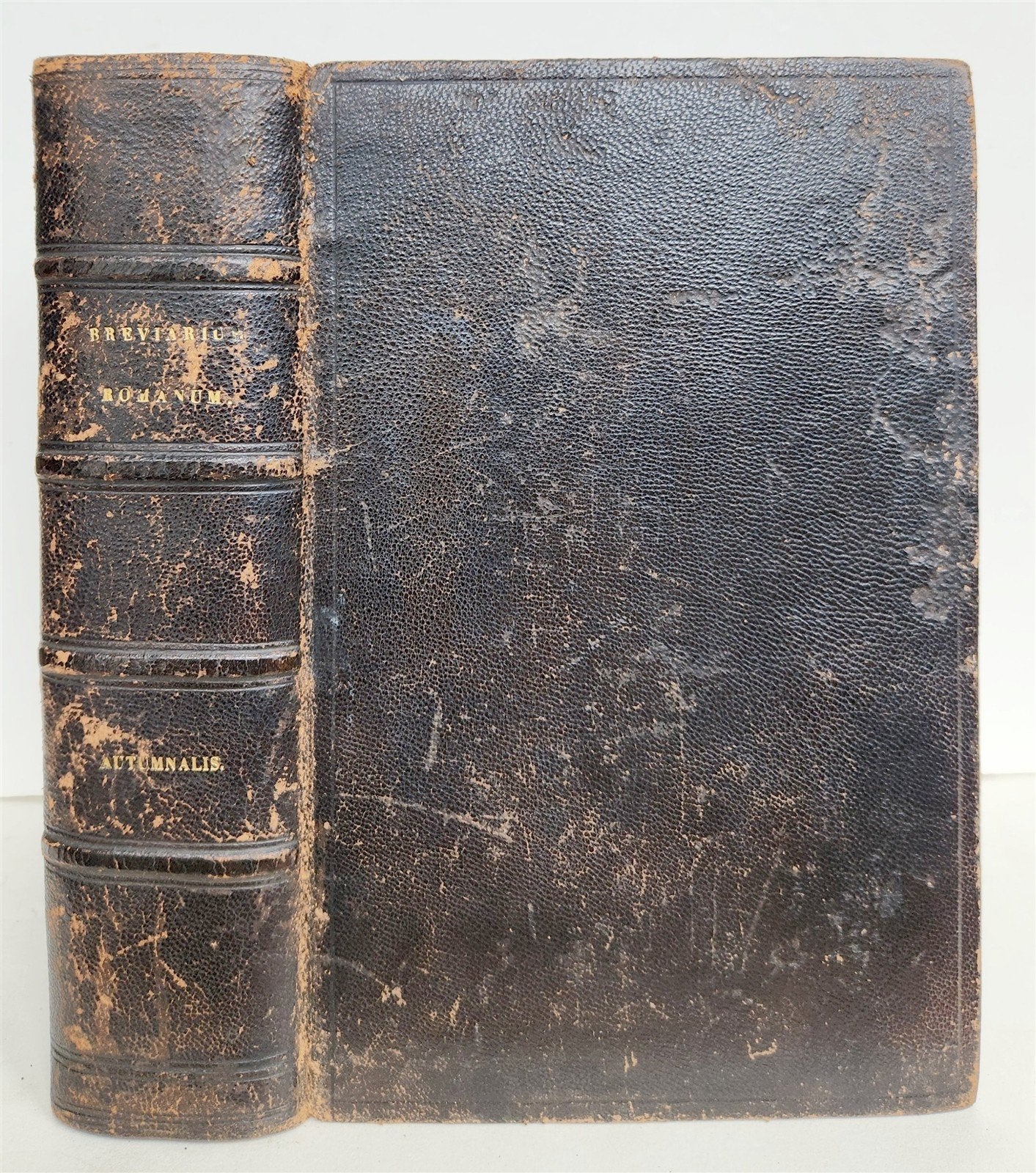 1781 BREVIARIUM ROMANUM 'Sacro Sancti Concilii Tridentini' antique PLANTIN PRESS