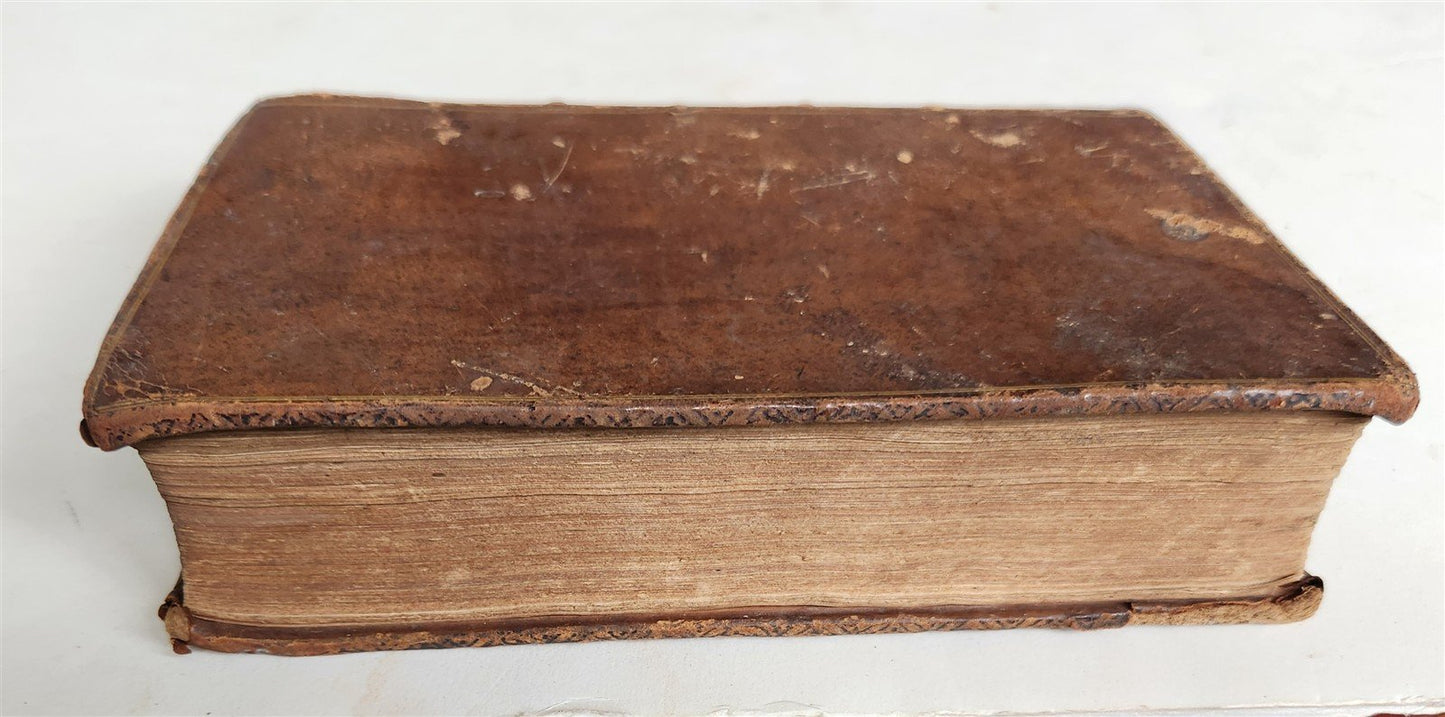 1762 CONCORDANCE to BIBLE HOLY SCRIPTURES of OLD AND NEW TESTAMENT antique