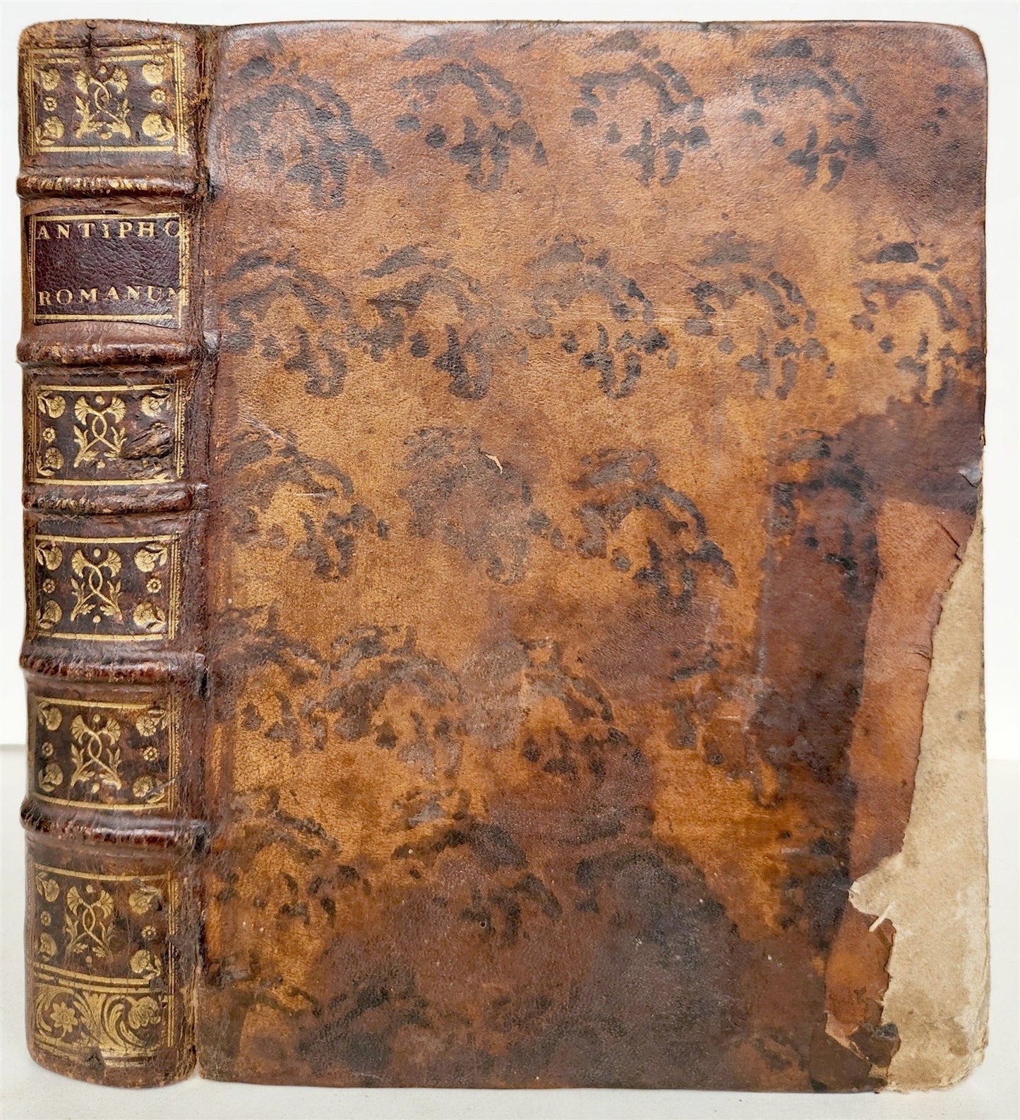 1760 ANTIPHONARIUM ROMANUM BREVIARIUM 'Sacro Sancti Concilii Tridentini' antique