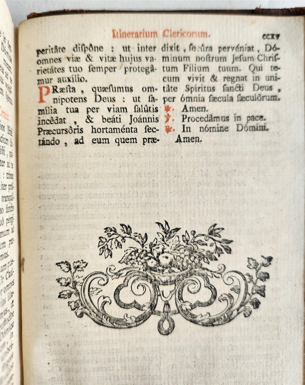 1794 BREVIARIUM ROMANUM 'Sacro Sancti Concilii Tridentini' antique PLANTIN PRESS