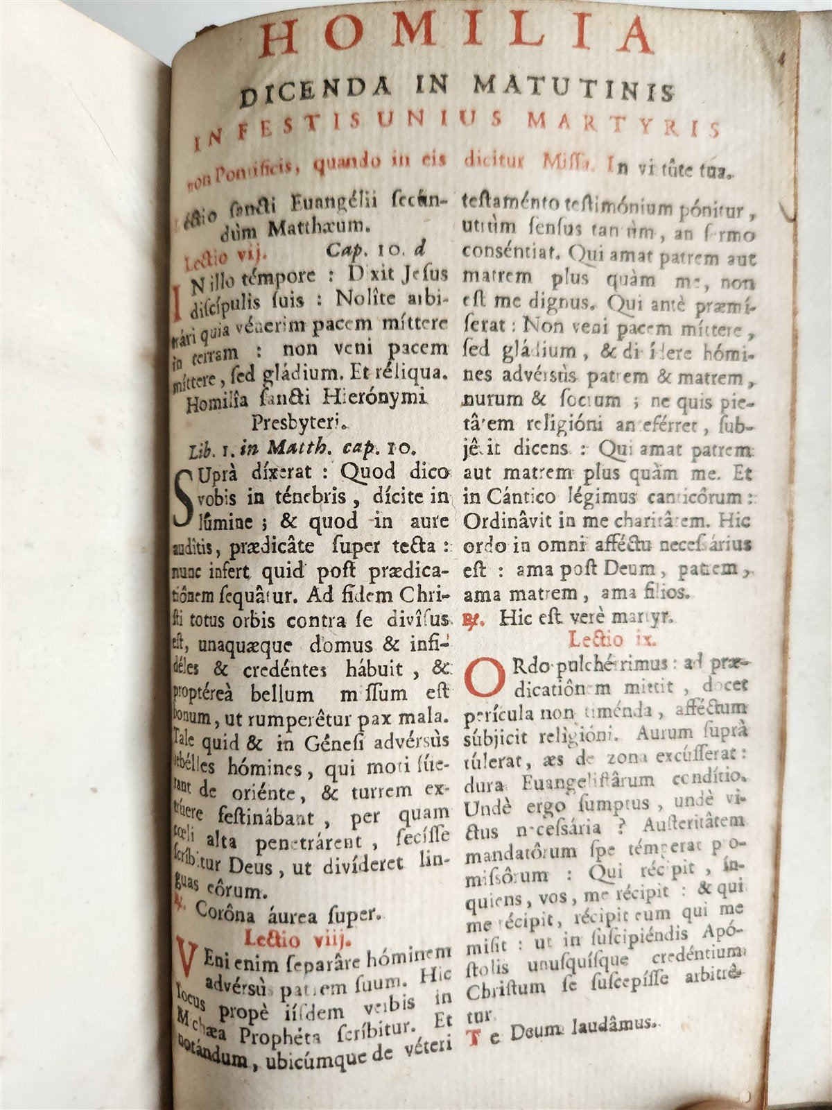 1794 BREVIARIUM ROMANUM 'Sacro Sancti Concilii Tridentini' antique PLANTIN PRESS