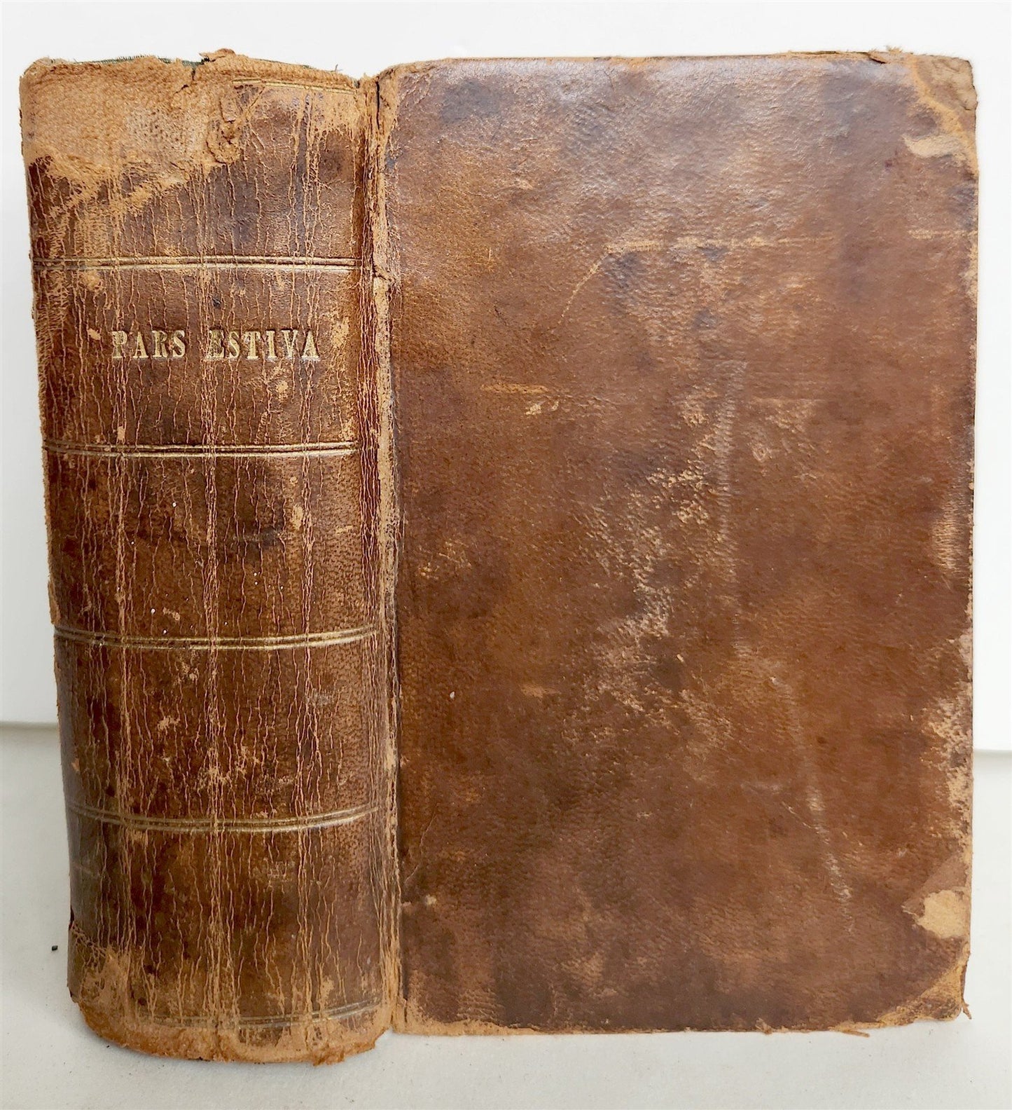 1794 BREVIARIUM ROMANUM 'Sacro Sancti Concilii Tridentini' antique PLANTIN PRESS