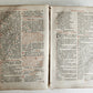 1739 BREVIARIUM ROMANUM 'Sacro Sancti Concilii Tridentini' antique PLANTIN PRESS