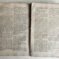 1739 BREVIARIUM ROMANUM 'Sacro Sancti Concilii Tridentini' antique PLANTIN PRESS