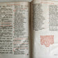 1739 BREVIARIUM ROMANUM 'Sacro Sancti Concilii Tridentini' antique PLANTIN PRESS