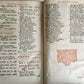 1739 BREVIARIUM ROMANUM 'Sacro Sancti Concilii Tridentini' antique PLANTIN PRESS