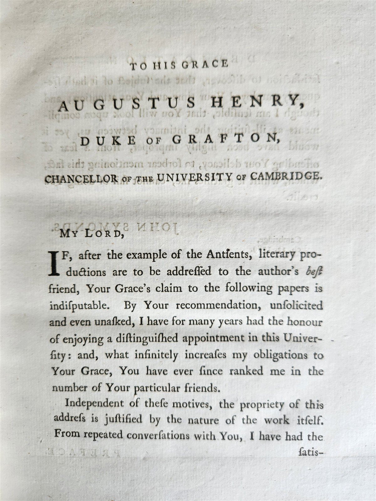1789 OBSERVATIONS upon EXPEDIENCY of REVISING BIBLE ENGLISH VERSION antique