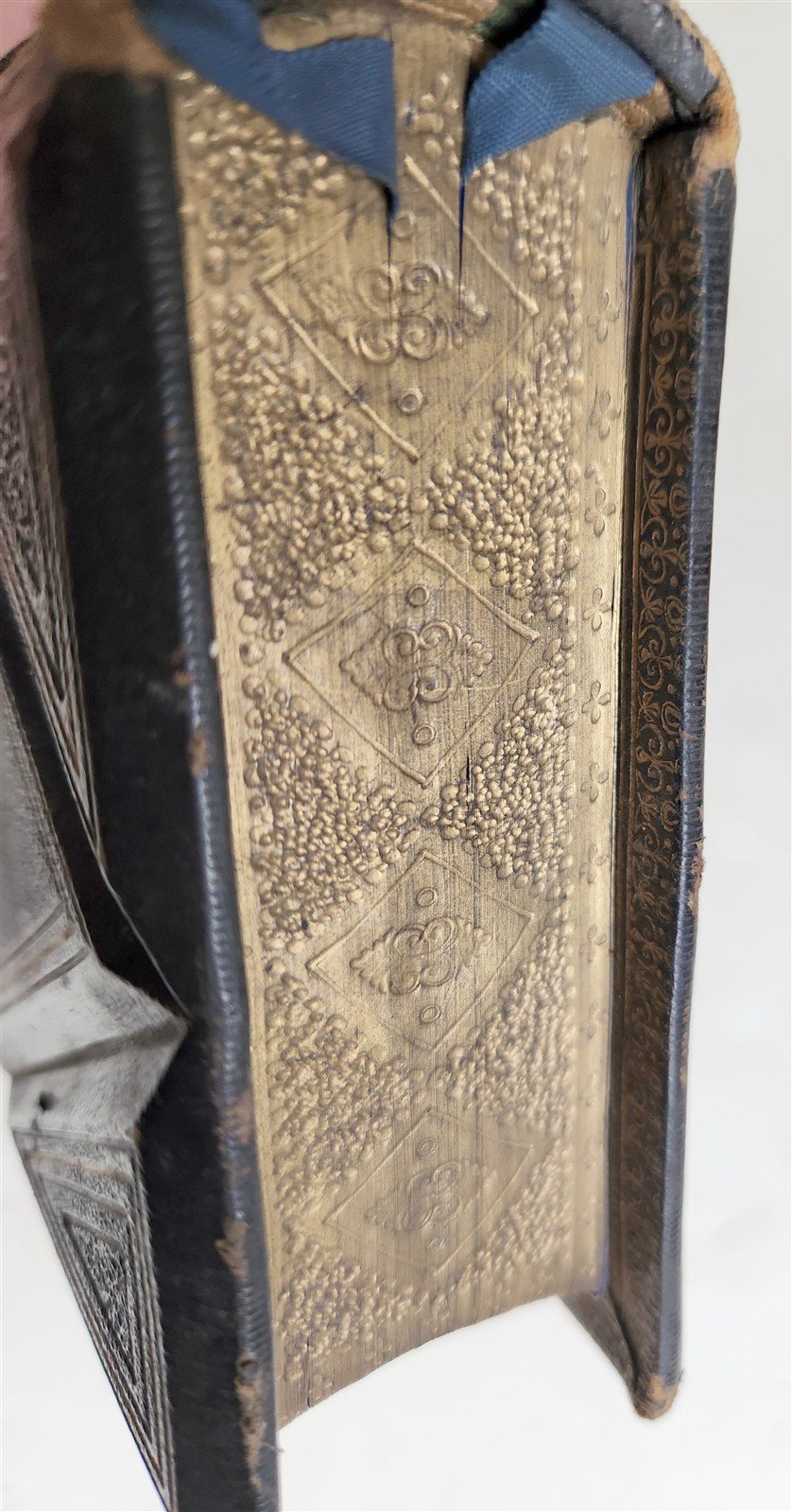 1845 BOOK OF COMMON PRAYER in ENGLISH w/ PSALMS of DAVID ANTIQUE FINE BINDING