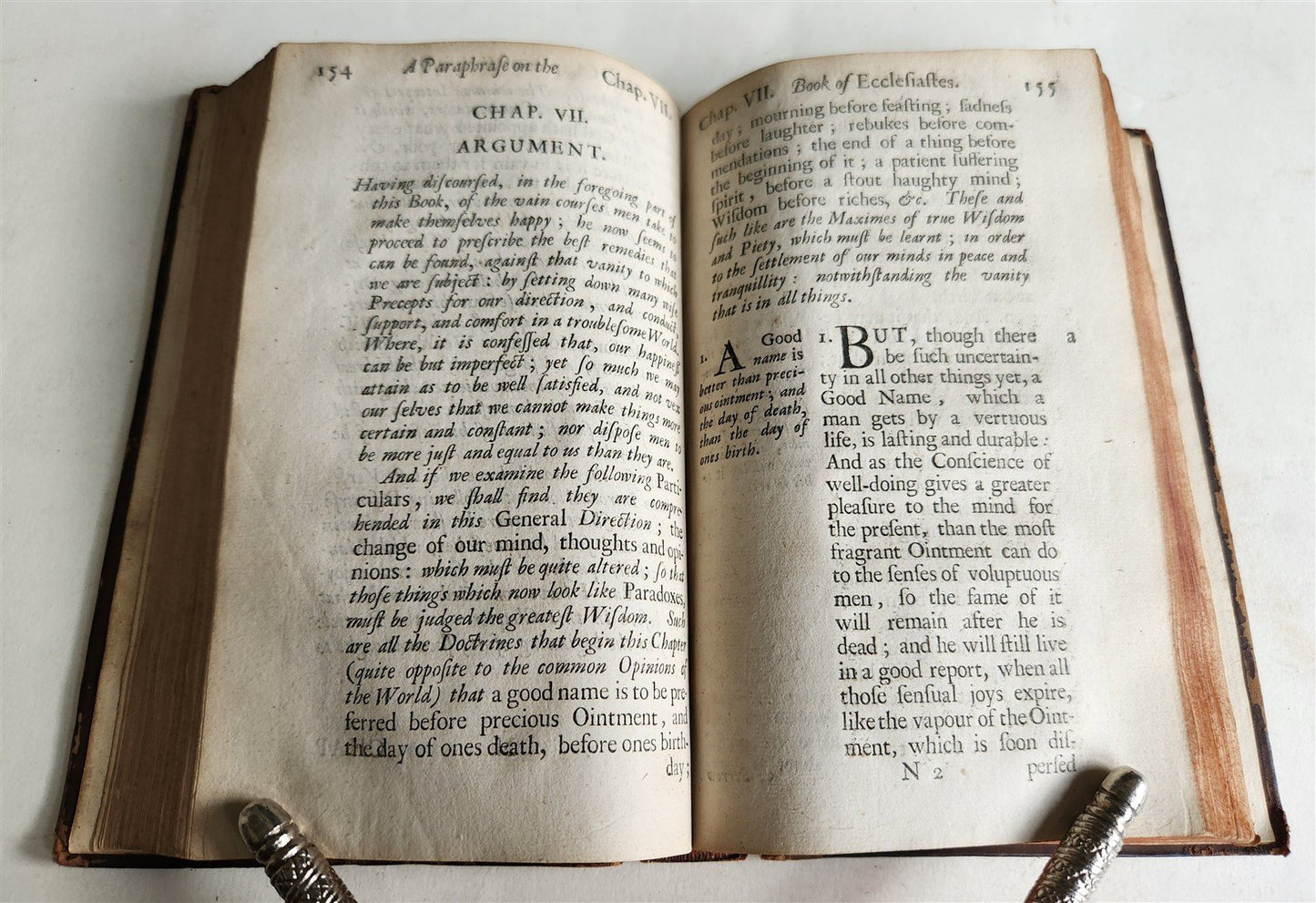1685 PARAPHRASE upon BOOKS of ECCLESIATES & SONG of SOLOMON in English ANTIQUE