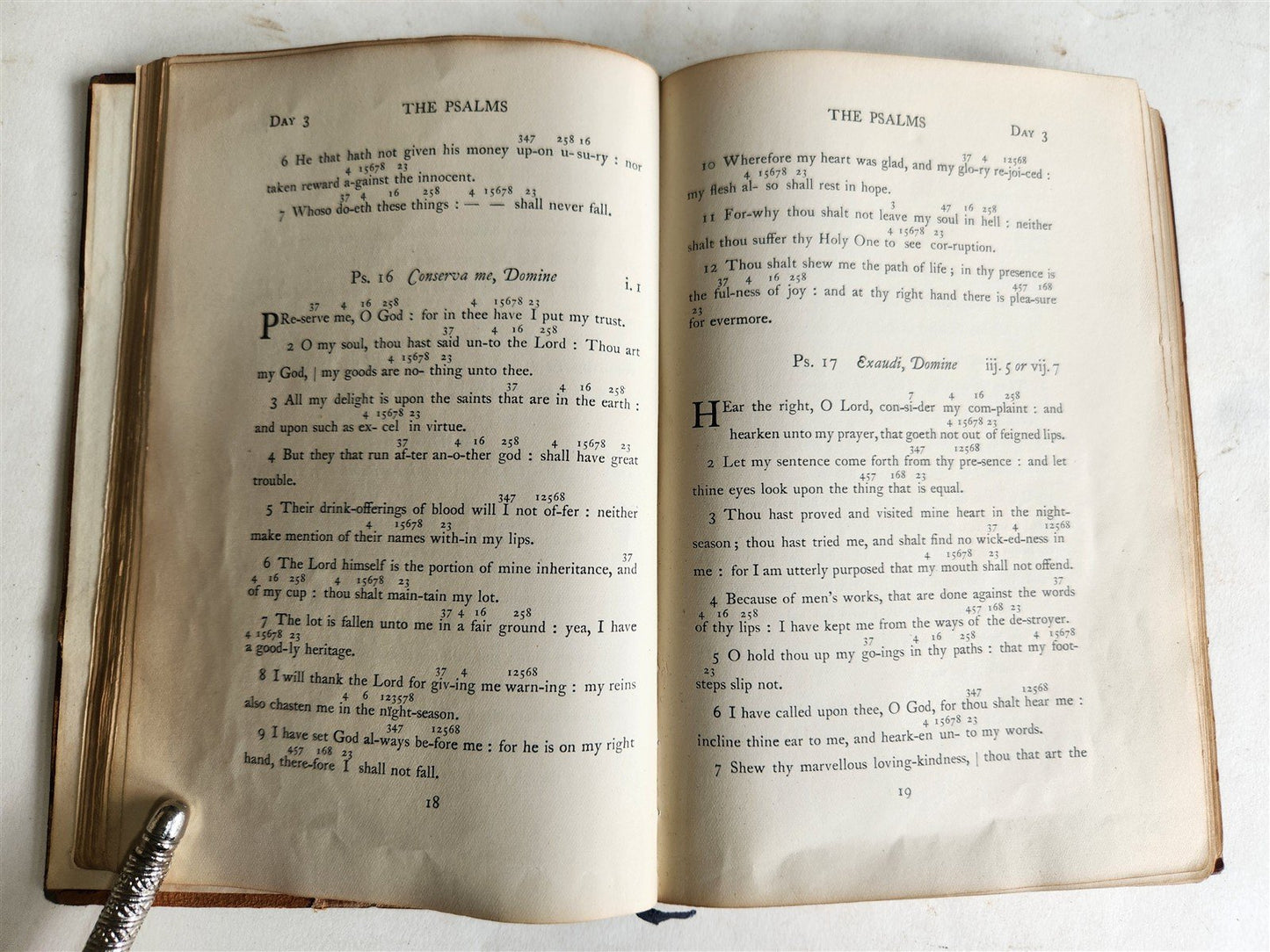 1928 PSALMS & CANTICLES at MATTINS & EVENSONGS from the SARUM TONALE ANTIQUE
