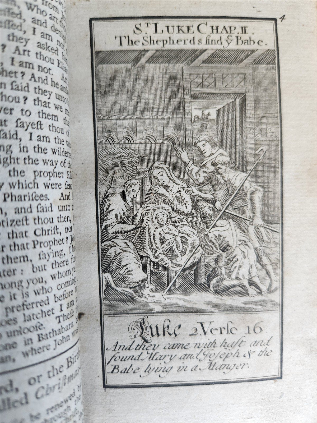 1726 BOOK OF COMMON PRAYER in ENGLISH antique ILLUSTRATED