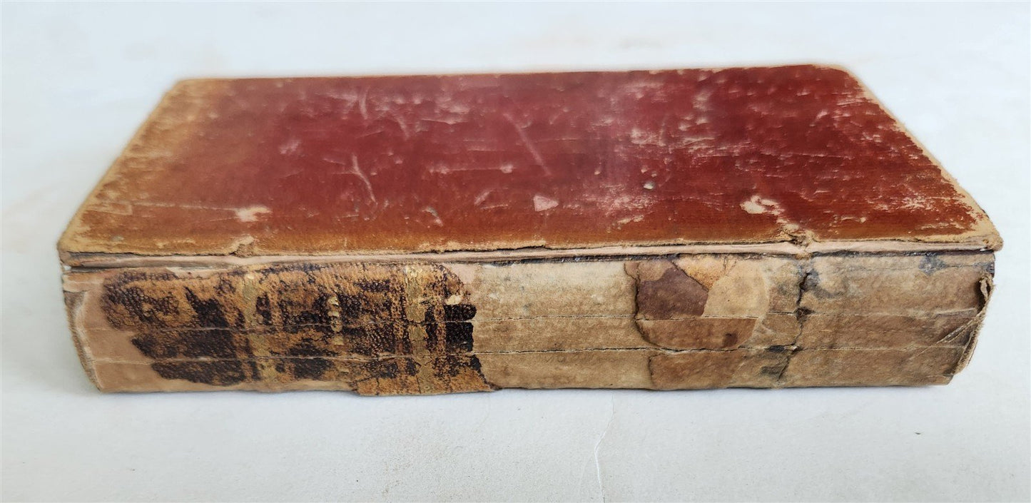 1727 LITURGIA seu LIBER in ENGLISH antique