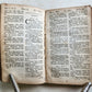 1727 LITURGIA seu LIBER in ENGLISH antique