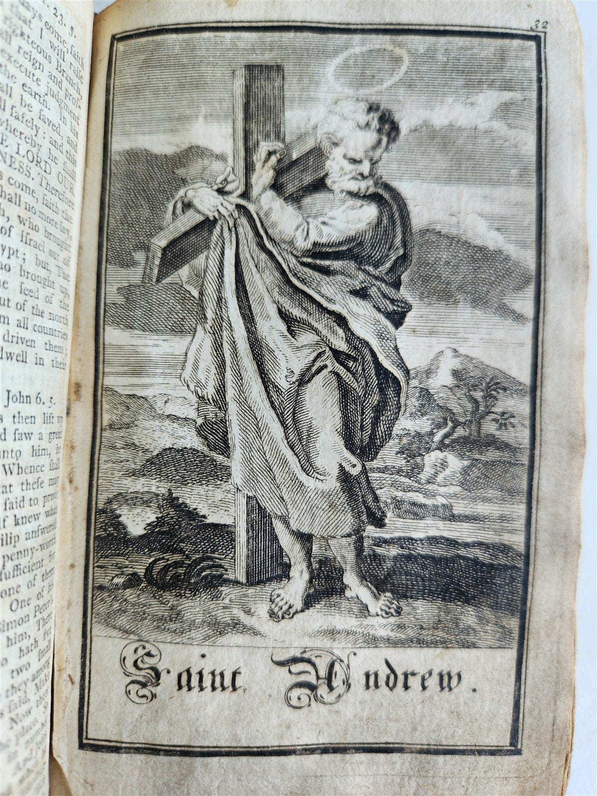 1790 BOOK OF COMMON PRAYER in ENGLISH antique ILLUSTRATED