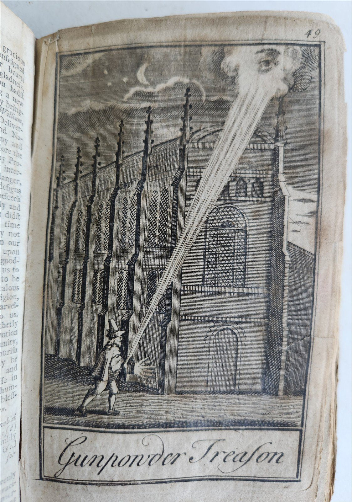 1790 BOOK OF COMMON PRAYER in ENGLISH antique ILLUSTRATED
