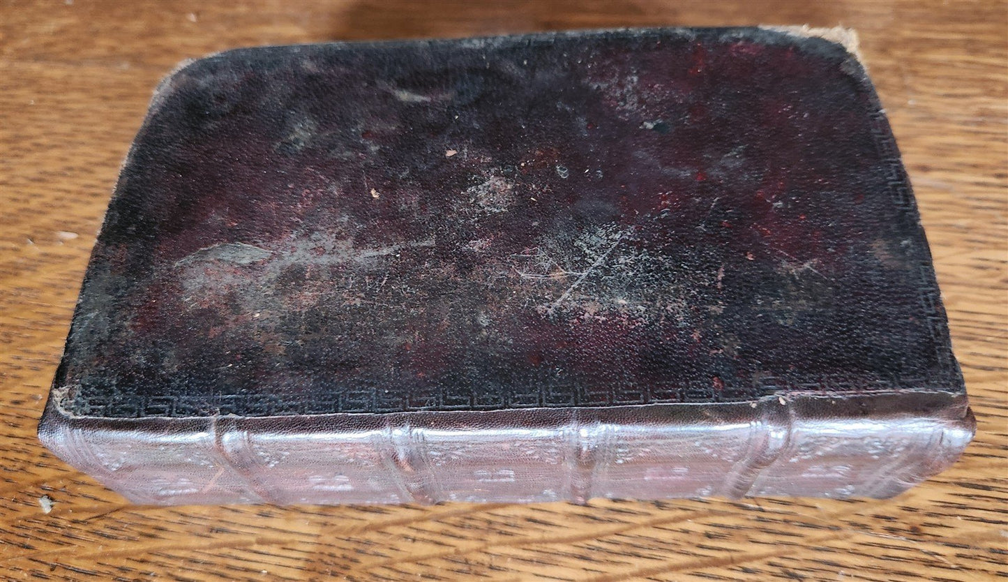 1790 BOOK OF COMMON PRAYER in ENGLISH antique ILLUSTRATED