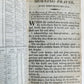 1801 MASONIC BOOK OF COMMON PRAYER in ENGLISH antique FINE RED MOROCCO BINDING