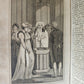1801 MASONIC BOOK OF COMMON PRAYER in ENGLISH antique FINE RED MOROCCO BINDING